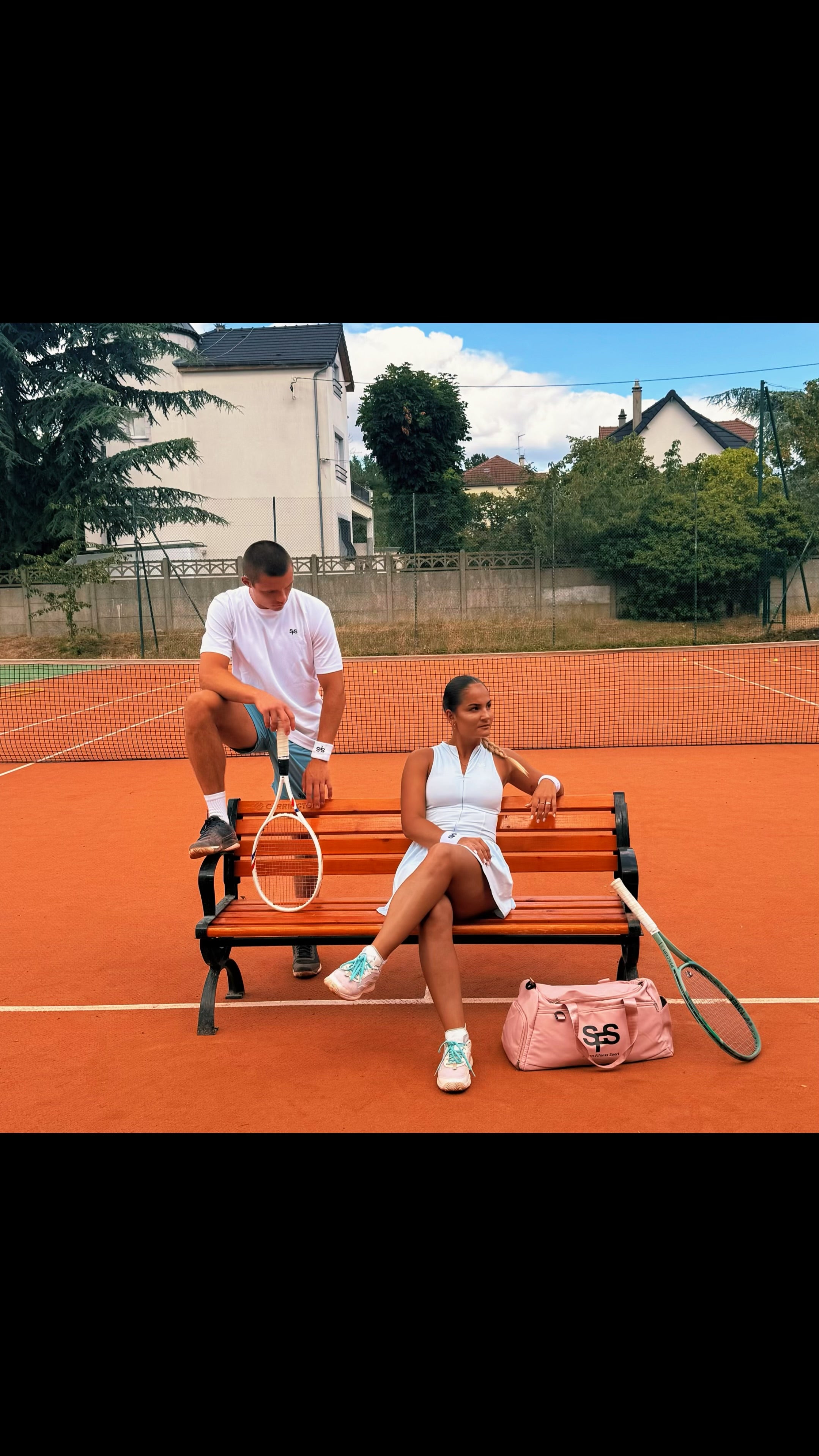 Ensemble Homme Blanc & Bleu Ciel - Summer 2026