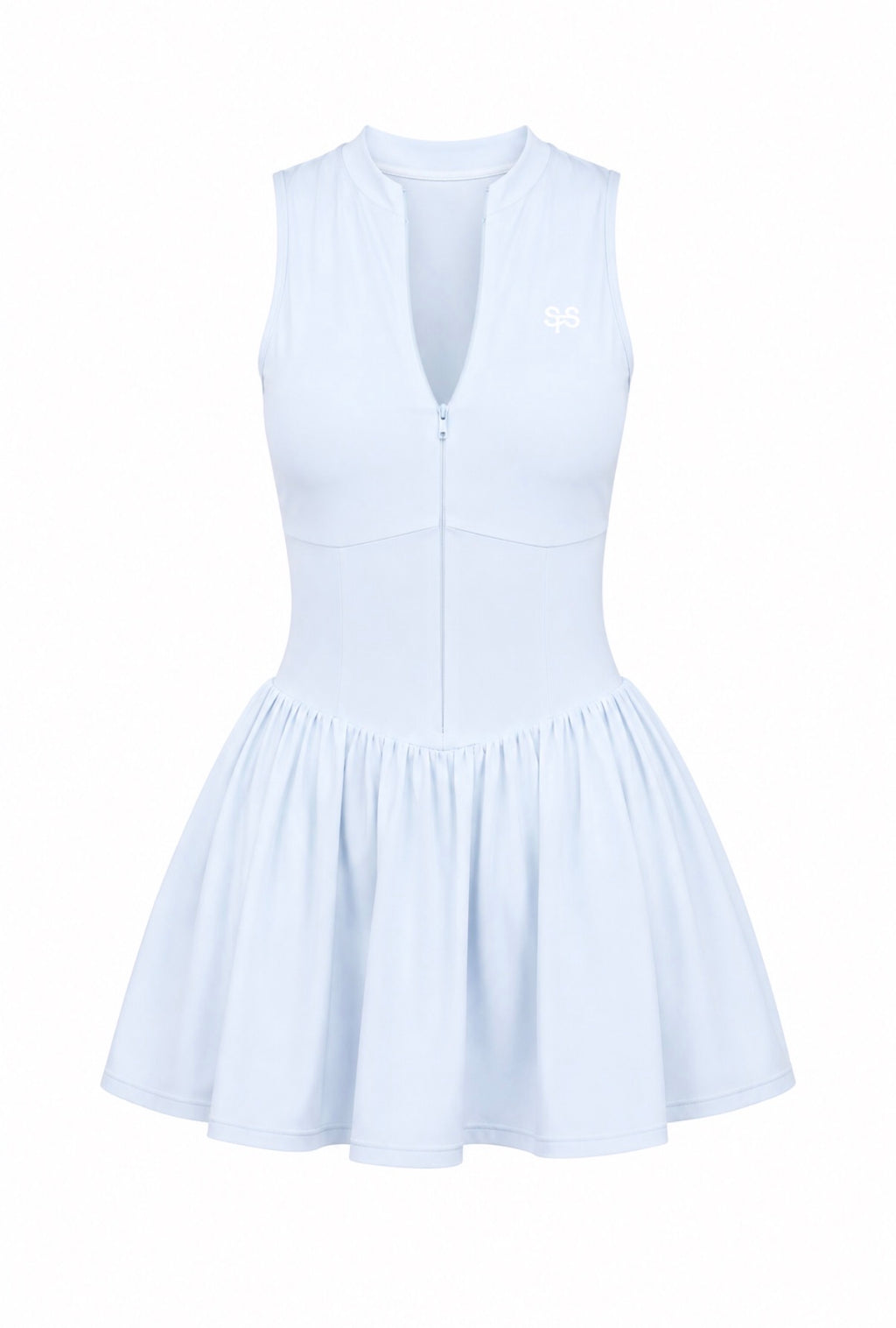 Robe de tennis Issandre -  Bleu ciel