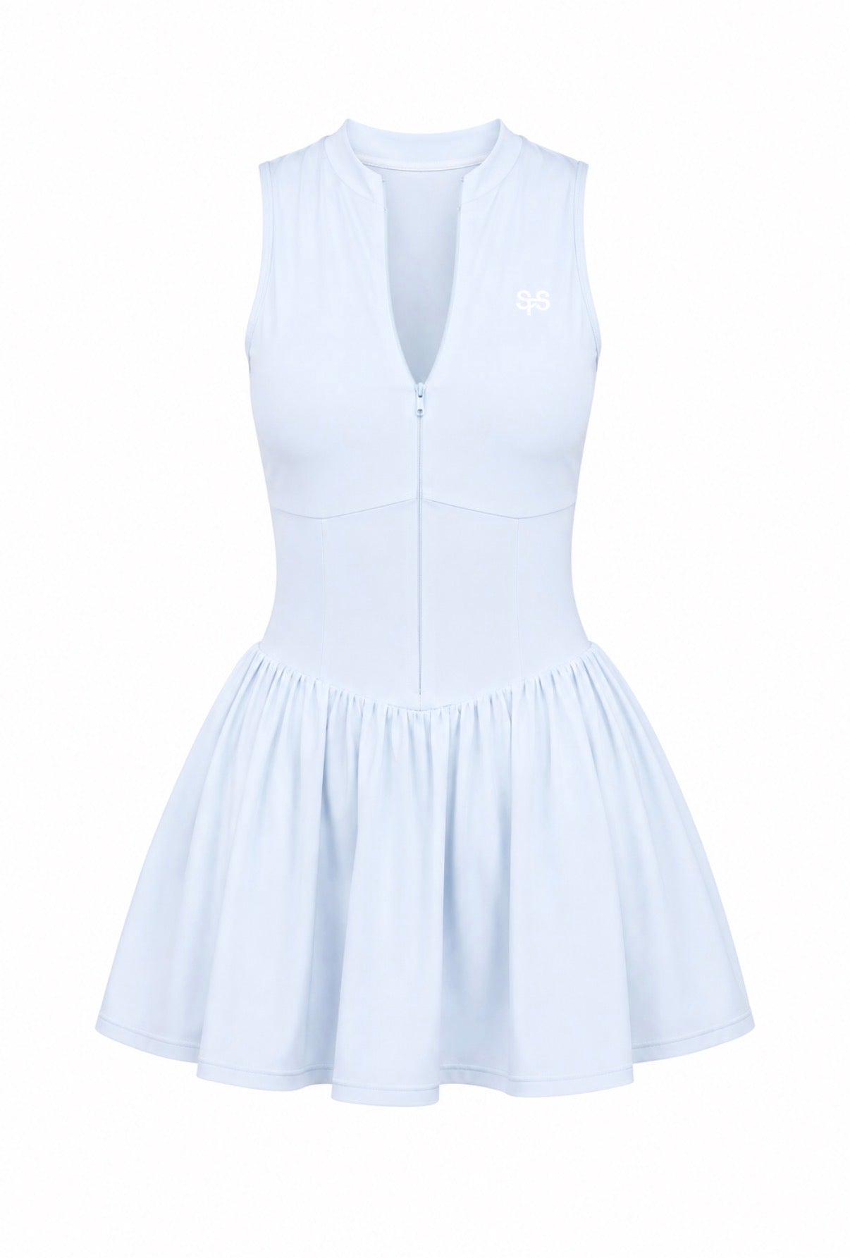 Robe de tennis Issandre -  Bleu ciel